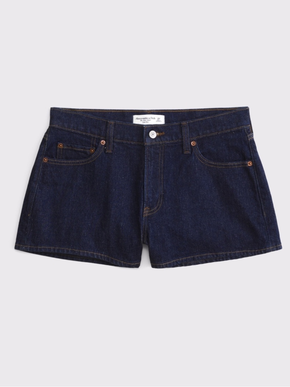 NWT Abercrombie & Fitch The Mini Short Low Rise 31 Curve Love - Picture 2 of 6